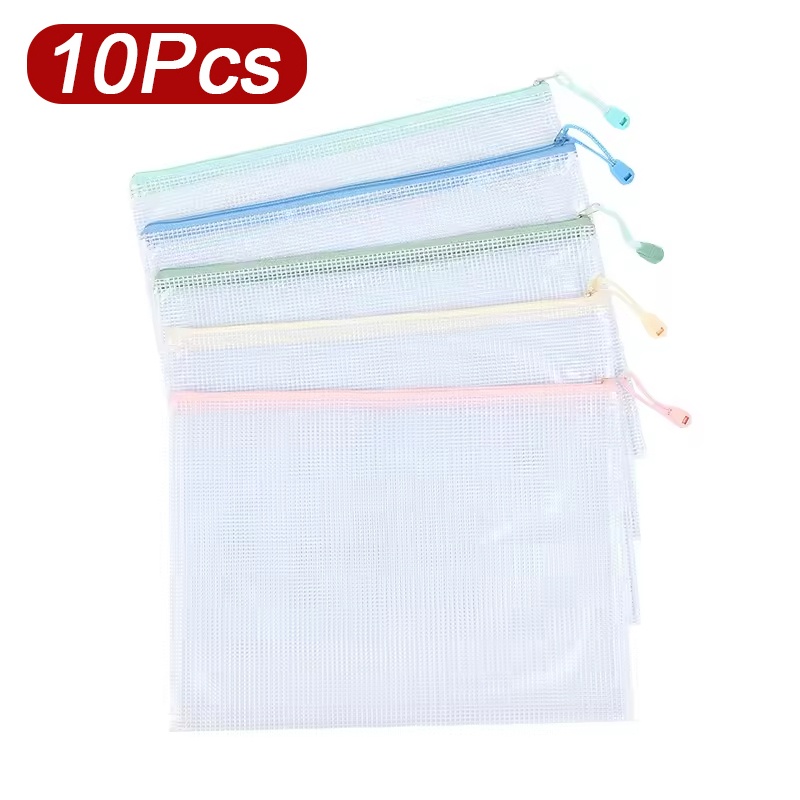 5-30 Pcs Document Zipper Mesh  - огляд і ціна Supply Of Office Stationery