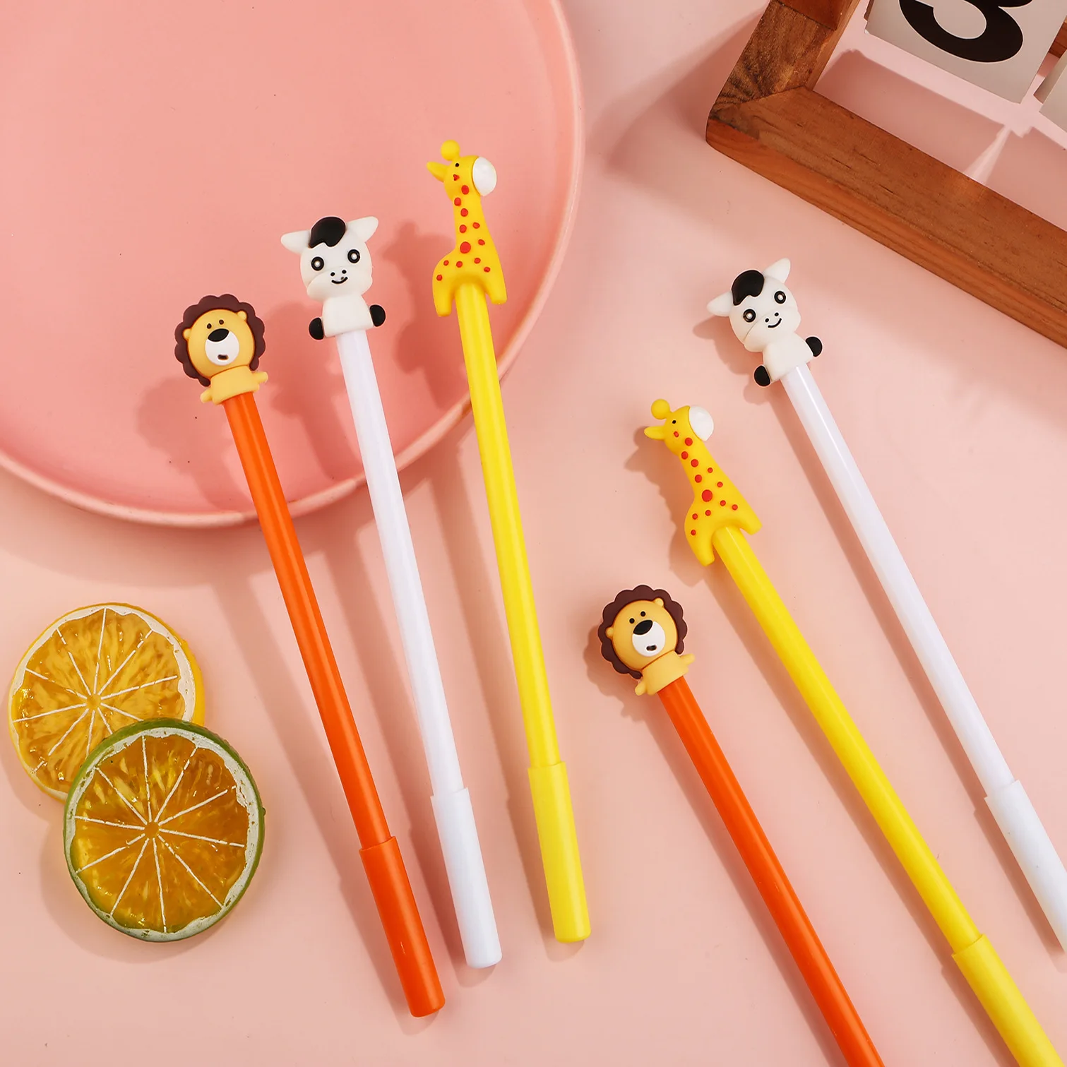 10Pcs/Lot Cute Cartoon Animal  - огляд і ціна Lion Stationery & Office Supply(Kunshan)Co.Ltd