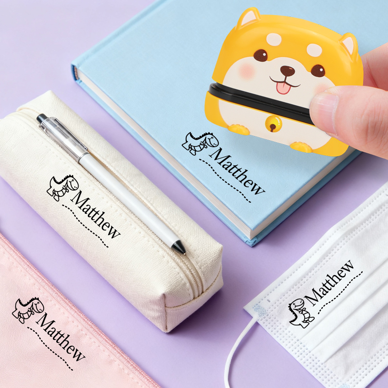 Custom Cute Name Stamp - Reusa - огляд і ціна Self Inking Stamp