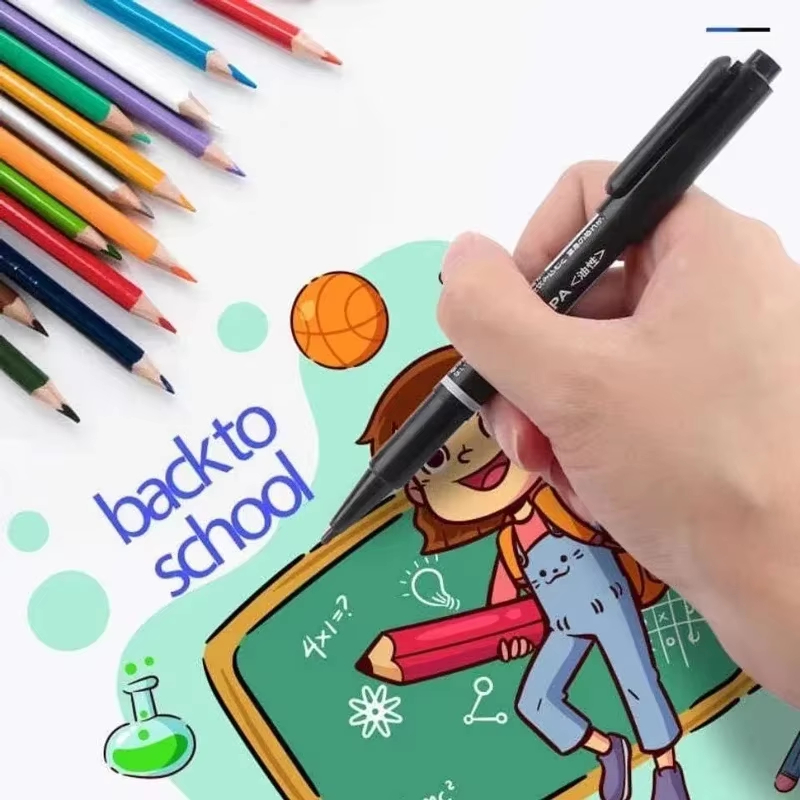 3 Pieces Dual Tip Permanent Pa - огляд і ціна Whiteboard Marker Set