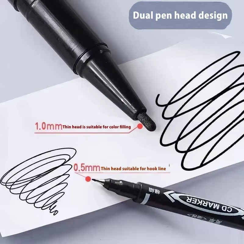 3 Pieces Dual Tip Permanent Pa - огляд і ціна Whiteboard Marker Set