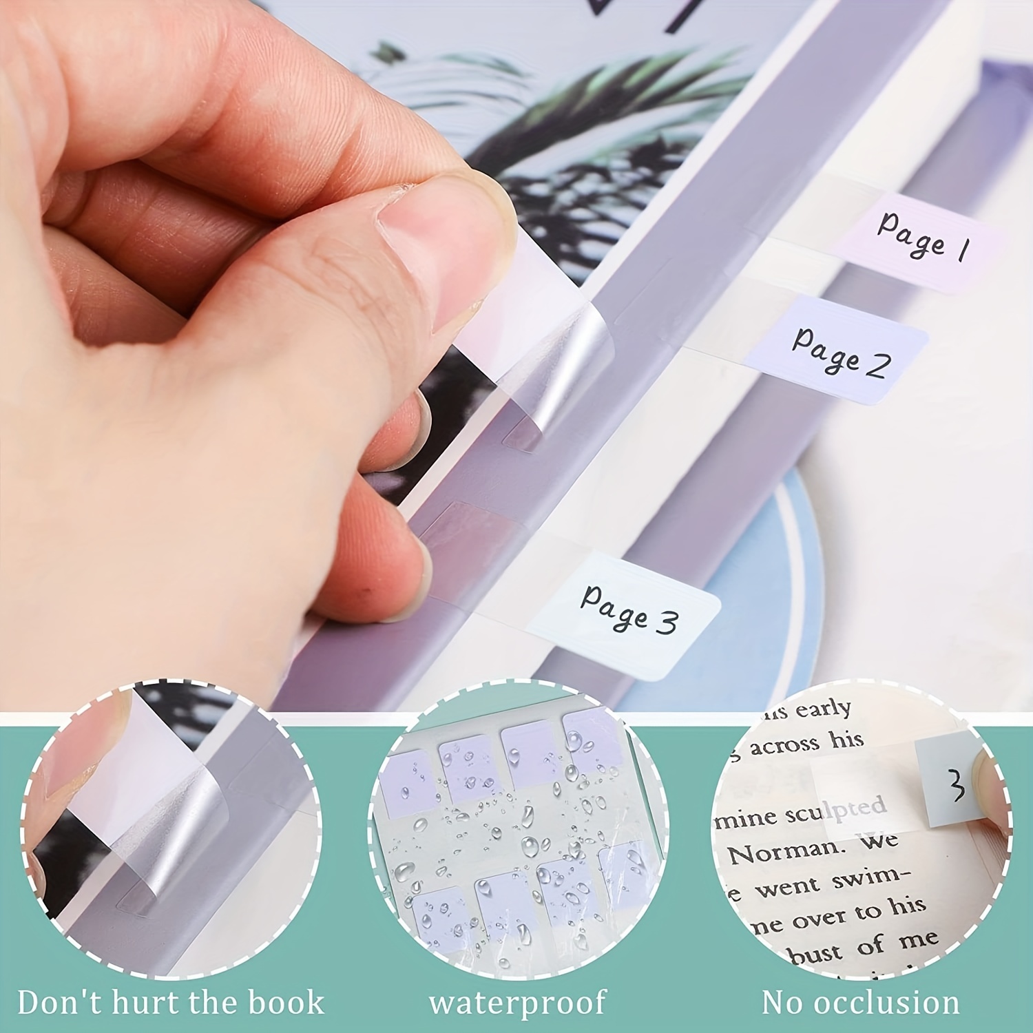 420pcs Sticky Index Tabs File  - огляд і ціна Index Tab Divider