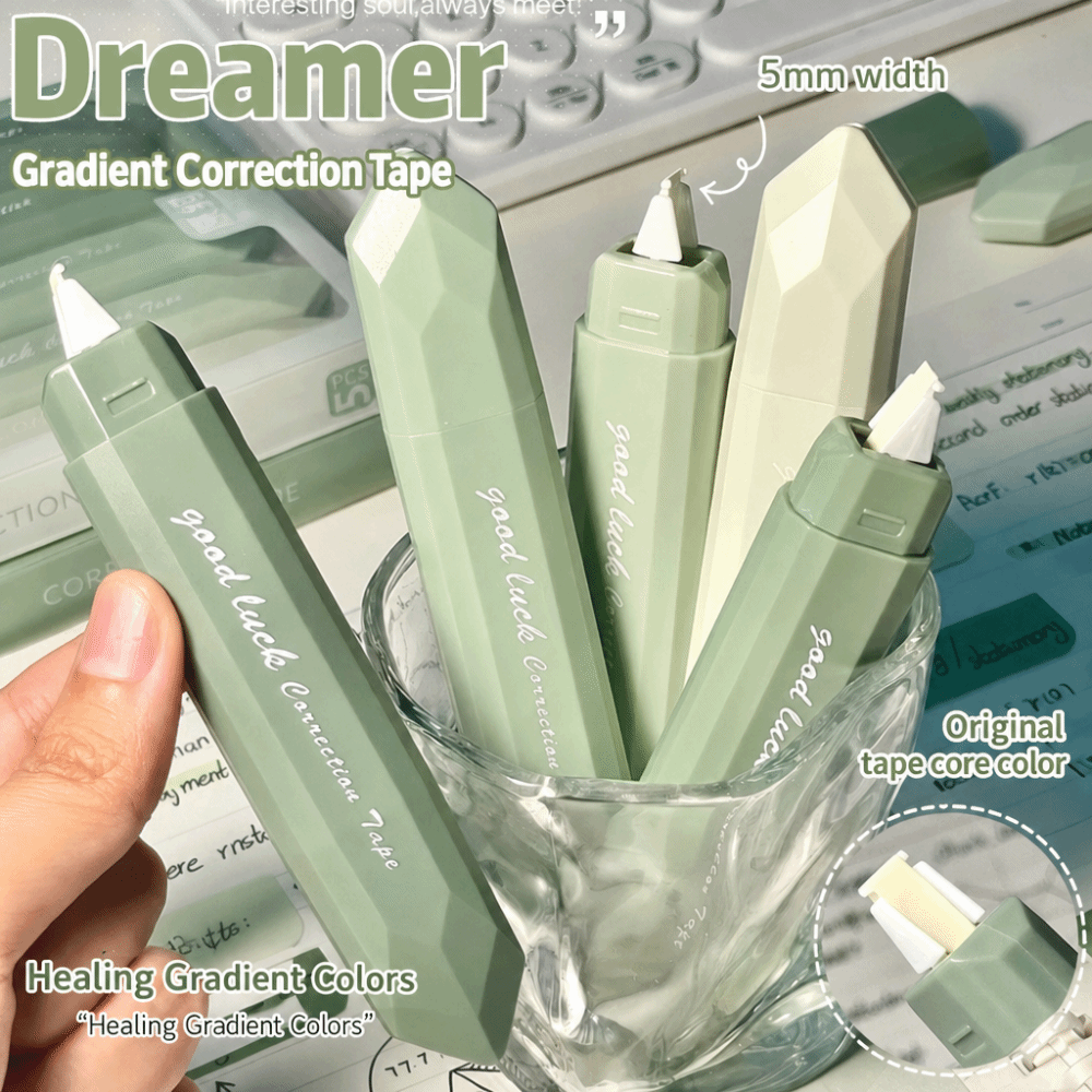 5pcs Original Paper Color Corr - огляд і ціна Correction Tape Roller