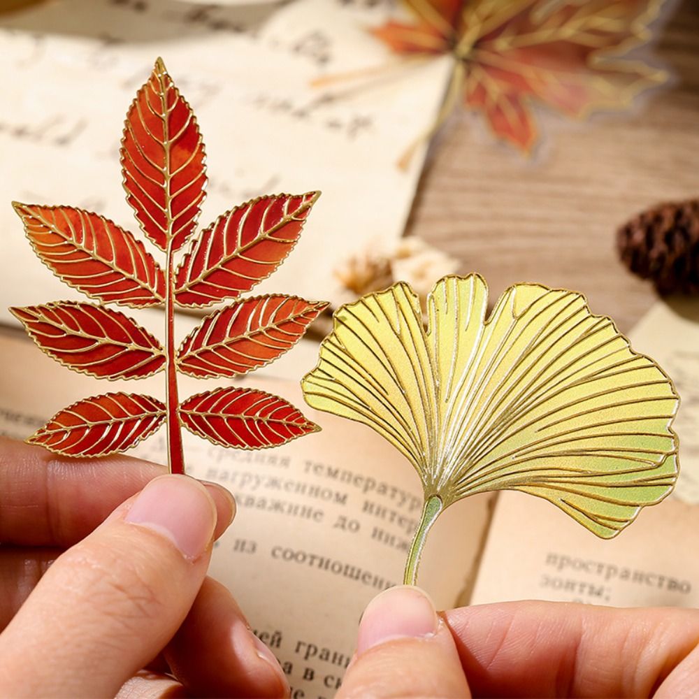 Metal Leaves Bronzing Bookmark - огляд і ціна Stationery And Office Supply Chain