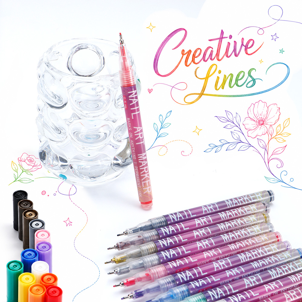 12 Pcs 0.5mm Fine Line Marker  - огляд і ціна Copic Marker Sketch