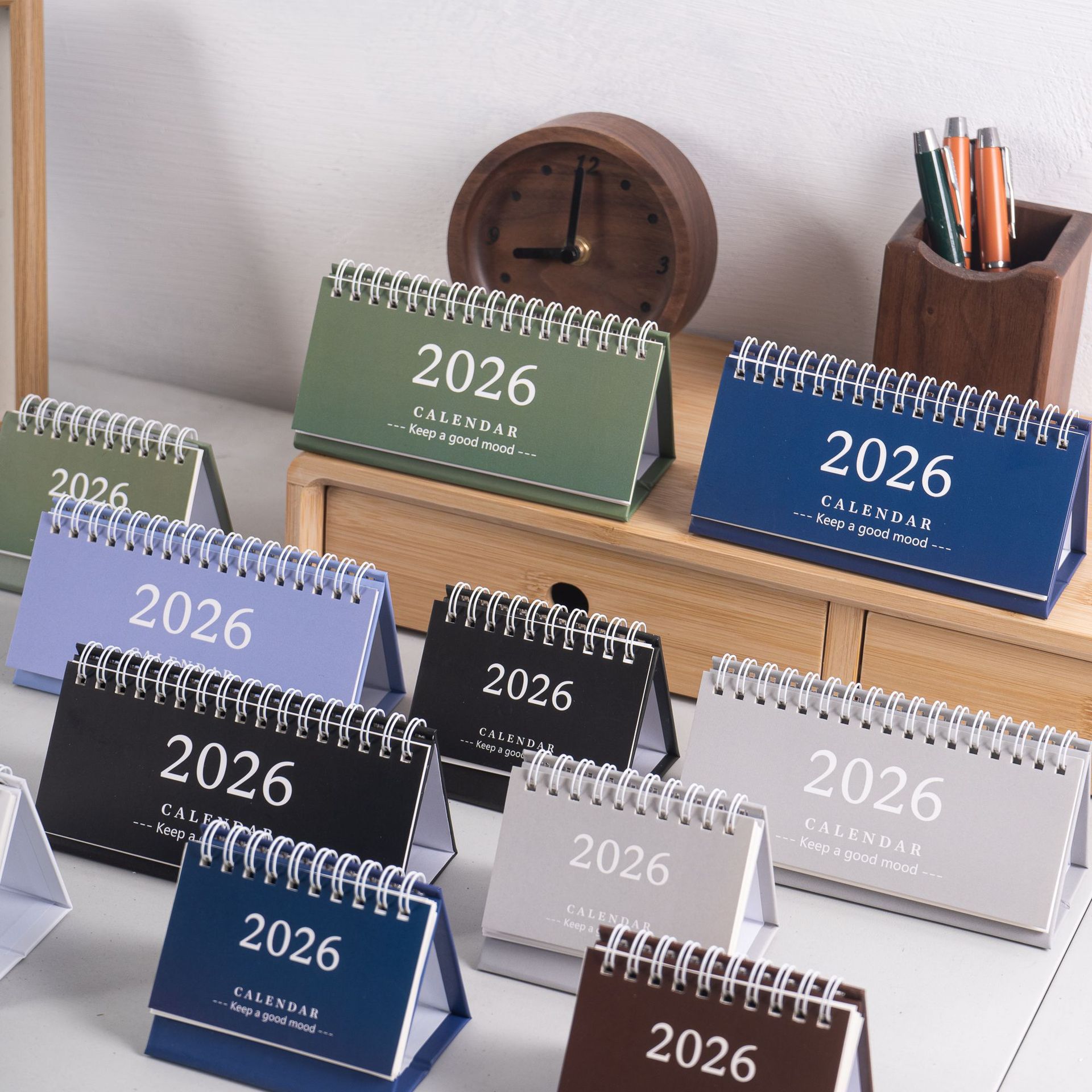 Simple Desk Calendar 2025-2026 - огляд і ціна Office Stationery Supply List