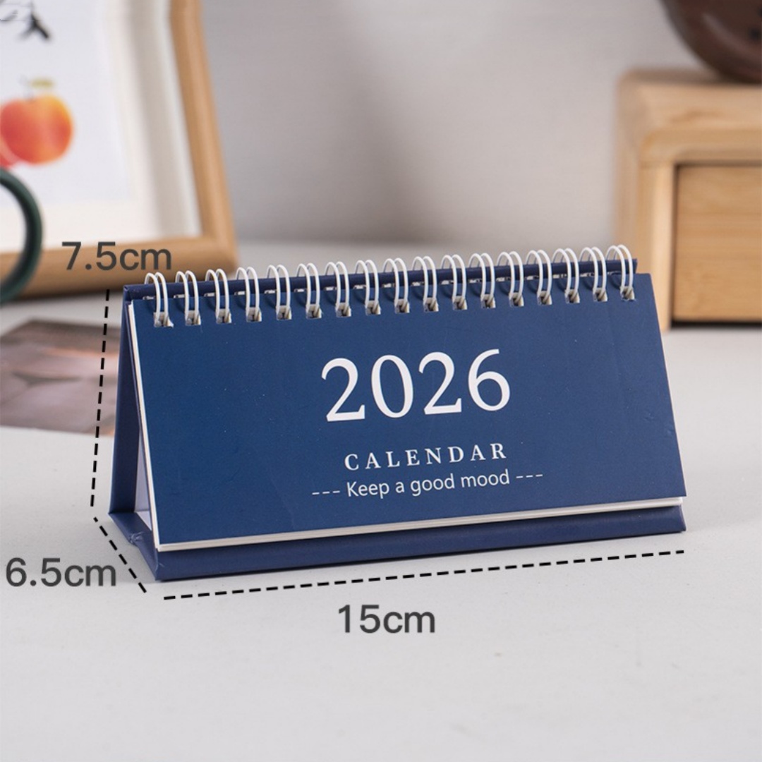 Simple Desk Calendar 2025-2026 - огляд і ціна Office Stationery Supply List