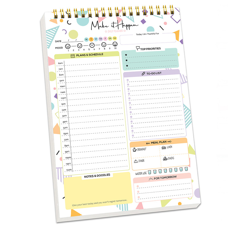 Planner Agenda Spiral A5 Noteb - огляд і ціна Office Stationery Supply List