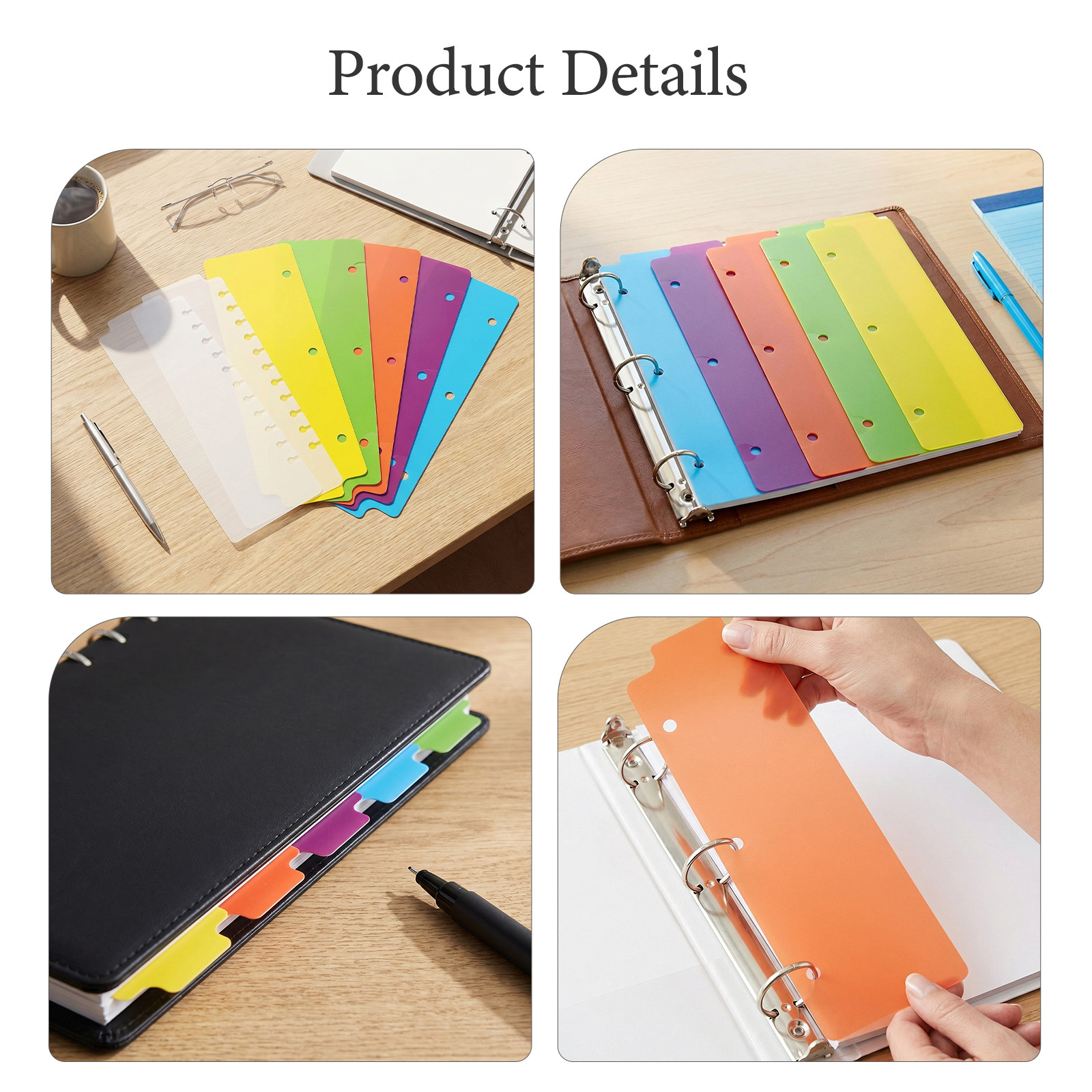 Binder Notebook Plastic Index  - огляд і ціна Index Tab Divider