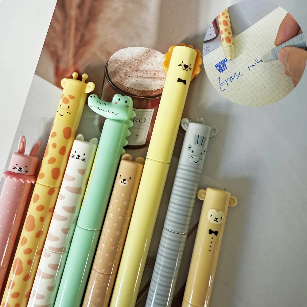 8pcs Kawaii Animal Head Press  - огляд і ціна Lion Stationery & Office Supply(Kunshan)Co.Ltd