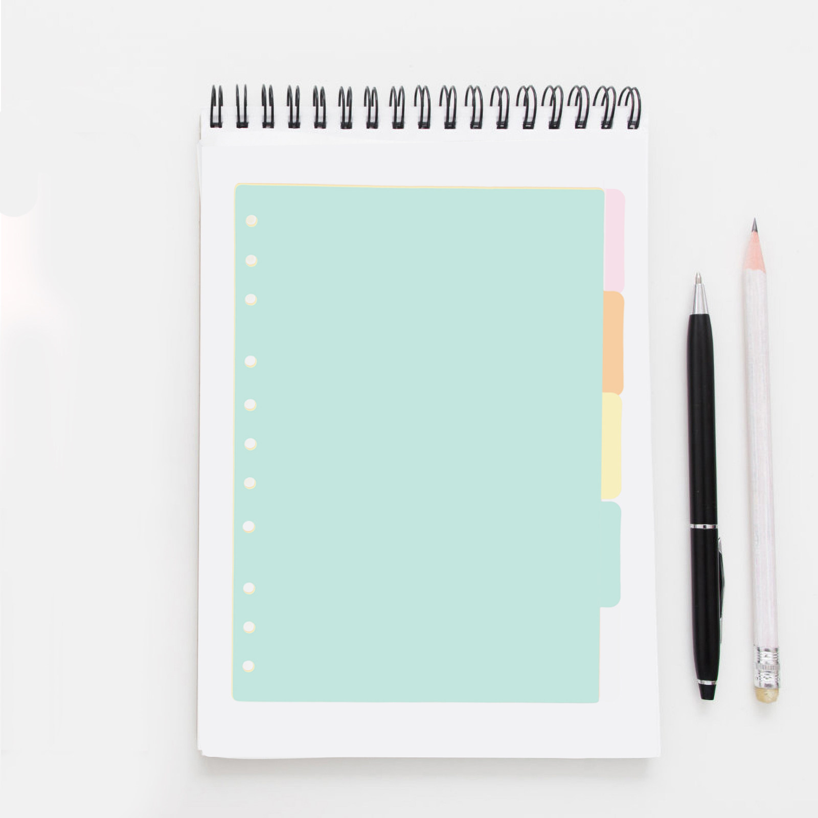 5Pcs Plastic Binder Dividers I - огляд і ціна Index Tab Divider