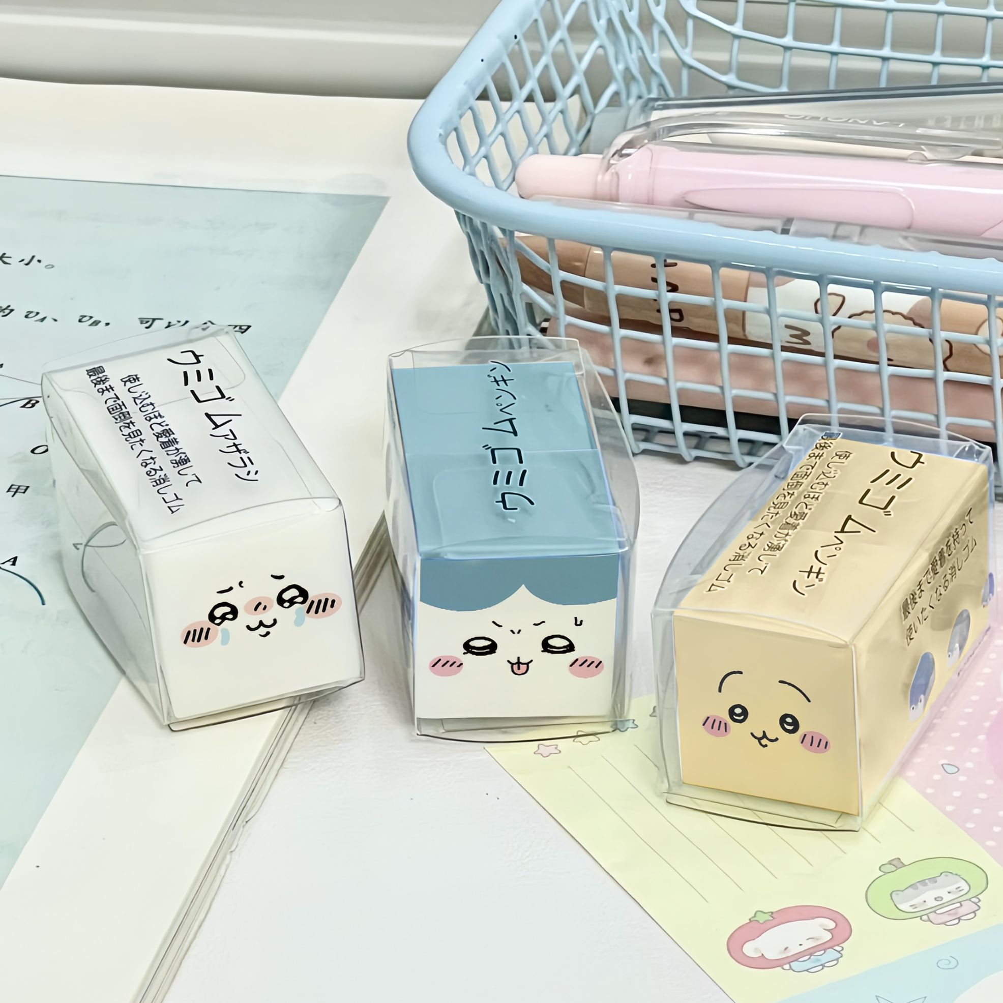 Chiikawa Eraser Cute Cartoon R - огляд і ціна Supply Of Office Stationery