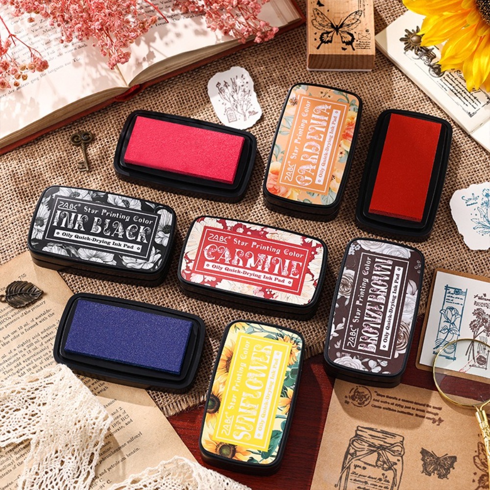 New Colorful Ink Pad Rectangul - огляд і ціна Self Inking Stamp