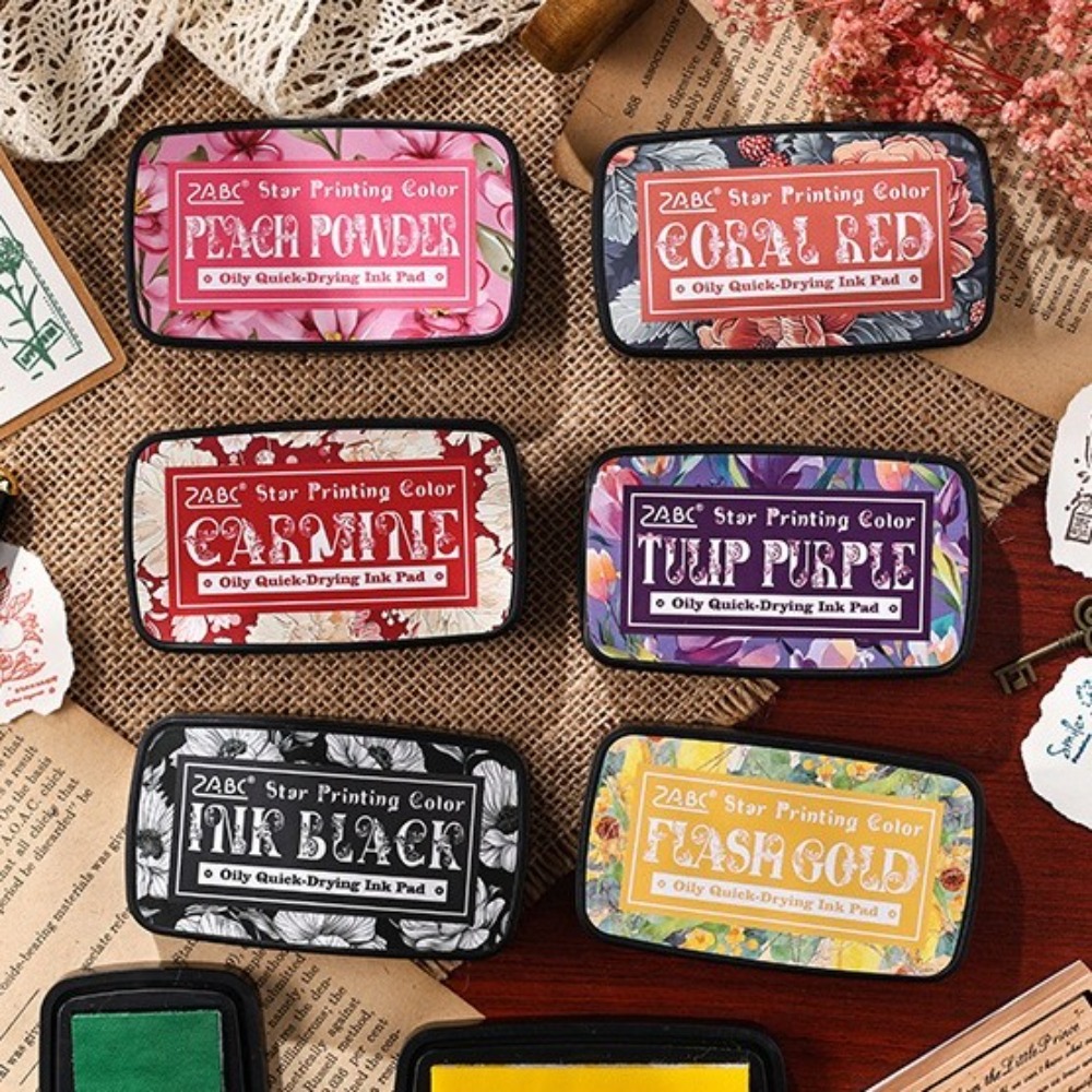 New Colorful Ink Pad Rectangul - огляд і ціна Self Inking Stamp