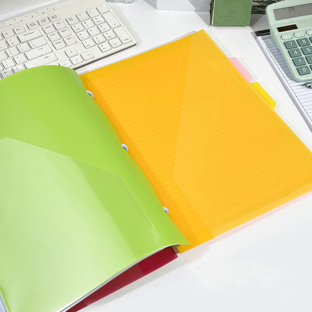 5Pcs Three Hole Punched Index  - огляд і ціна Index Tab Divider