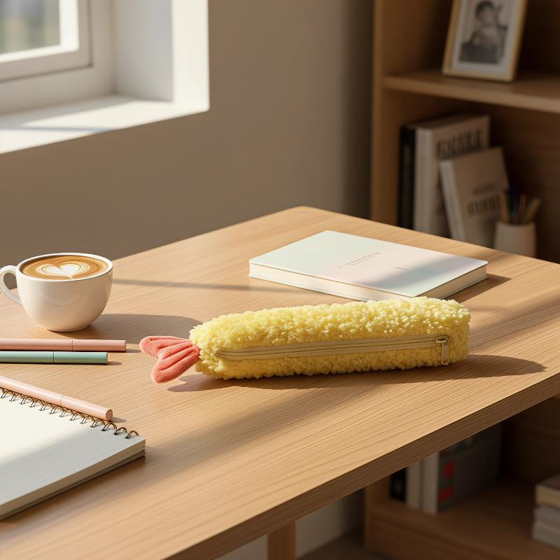 Adorable Shrimp Tail Plush Pen - огляд і ціна Ideal Stationery & Office Supply