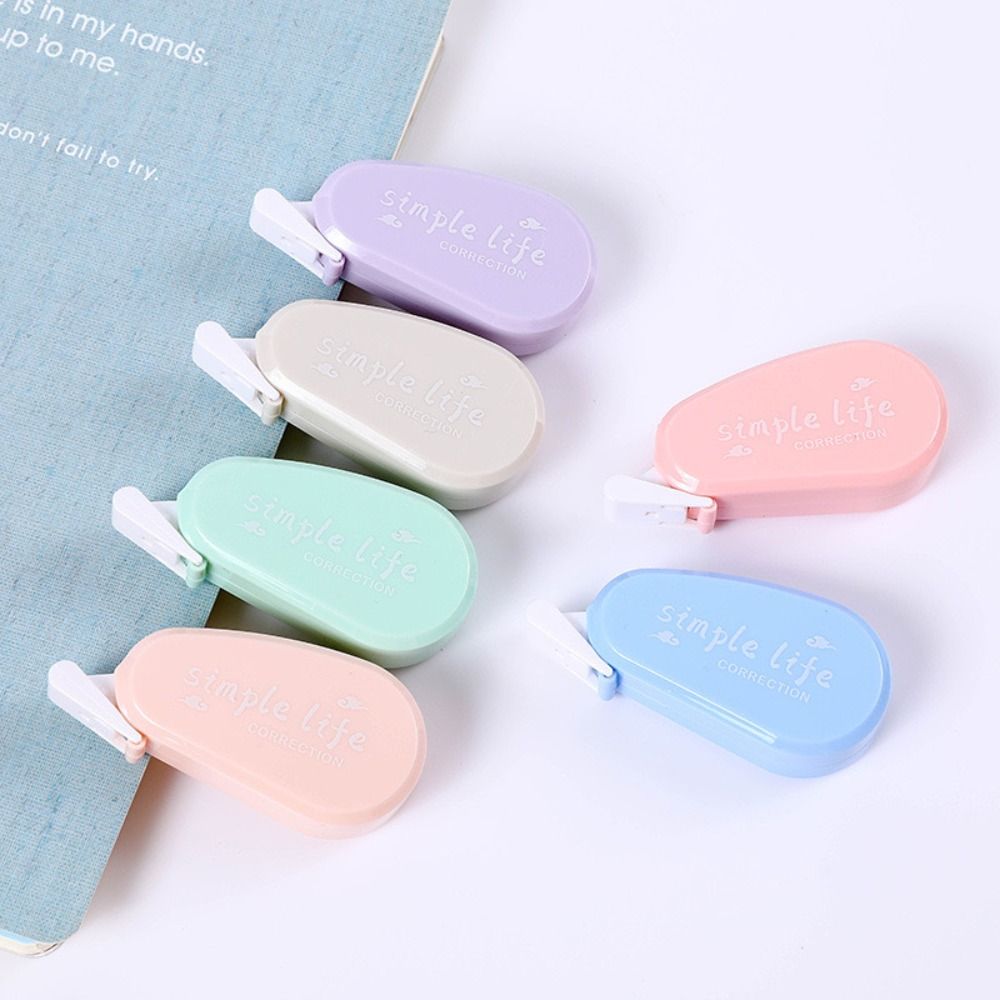 6PCS/Set Silent Correction Tap - огляд і ціна Correction Tape Roller